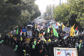 راهپیمایی گرامیداشت روز ۱۳ آبان - کرمان