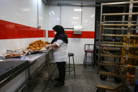 بازدید خبرنگاران از یک واحد تولیدی مواد غذایی - مشهد