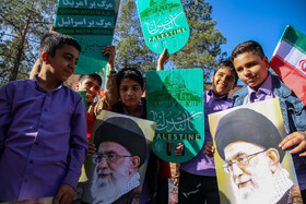 راهپیمایی گرامیداشت روز ۱۳ آبان - سمنان