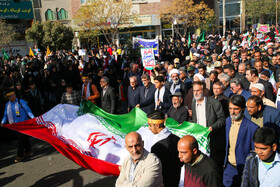 راهپیمایی گرامیداشت روز ۱۳ آبان - سمنان