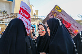 راهپیمایی گرامیداشت روز ۱۳ آبان - سمنان