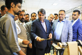 بازدید محمد علی طالبی،استاندار از هفدهمین نمایشگاه ملی صنایع‌دستی کرمان