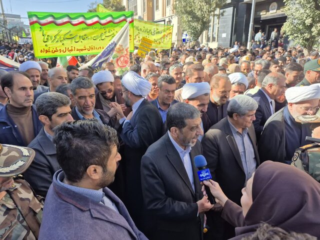 آغاز راهپیمایی ۱۳آبان در کردستان