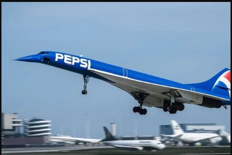 ماجرای هواپیمایی که رنگ آبی، ‎آن را از پرواز مافوق‌صوت محروم کرد