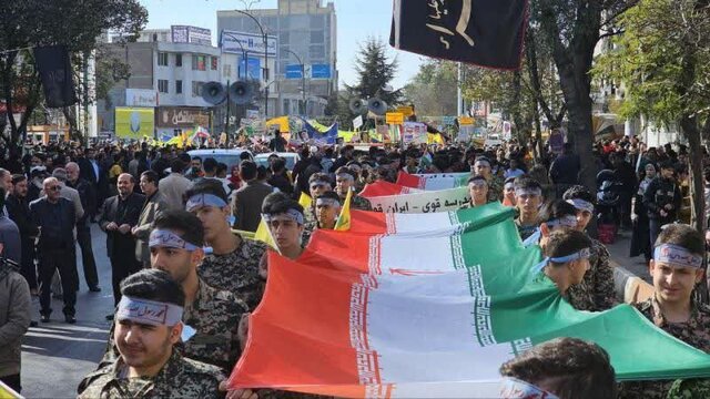 آغاز راهپیمایی ۱۳ آبان در اردبیل/ استاندار: راه پیشرفت ایران اسلامی در پرتو وحدت، پرشکوه‌تر از همیشه ادامه می‌یابد