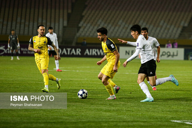 آمار AFC از دیدار امشب سپاهان/ آخال ۵۲ دفع توپ، بدون کرنر!