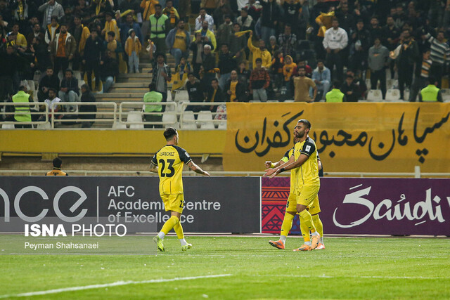 آمار AFC از دیدار سپاهان مقابل الحسین اردن/ نسخه بی‌رحم تیم نویدکیا