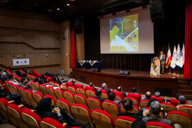 علی منتظری، رییس جهاد دانشگاهی در سمینار فناوری‌های جایگزین حیوانات آزمایشگاهی