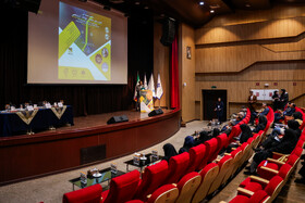 علی منتظری، رییس جهاد دانشگاهی در سمینار فناوری‌های جایگزین حیوانات آزمایشگاهی