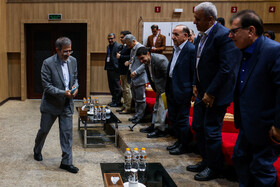 علی منتظری، رییس جهاد دانشگاهی در سمینار فناوری‌های جایگزین حیوانات آزمایشگاهی