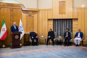 نشست خبری محمد باقر قالیباف، رئیس مجلس پیش از سفر به کشور پاکستان