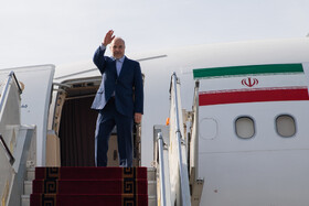 مراسم بدرقه رسمی محمد باقر قالیباف، رئیس مجلس به کشور پاکستان