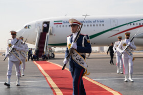 مراسم بدرقه رسمی رئیس مجلس به کشور پاکستان