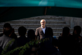 سید حمید پورمحمدی، رئیس سازمان برنامه و بودجه در حاشیه جلسه هیات دولت - ۱۴ آبان