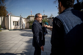 سید عباس عراقچی، وزیر امور خارجه در حاشیه جلسه هیات دولت - ۱۴ آبان