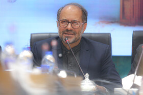 عزیزالله سیفی رئیس شورای اسلامی شهر یزد در نشست خبری برگزاری دومین اجلاسیه شهرهای تاریخی ایران 