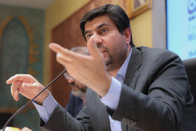  ابوالقاسم محی‌الدینی شهردار یزد در نشست خبری برگزاری دومین اجلاسیه شهرهای تاریخی ایران 