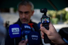 سید علی مدنی‌زاده، وزیر اقتصاد در حاشیه جلسه هیات دولت - ۱۴ آبان