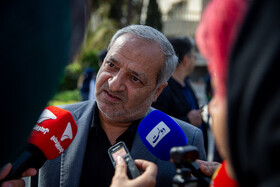 علیرضا کاظمی، وزیر آموزش و پرورش در حاشیه جلسه هیات دولت - ۱۴ آبان