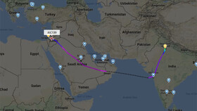 پروازهای هند به فلسطین اشغالی از عربستان می‌گذرند؟