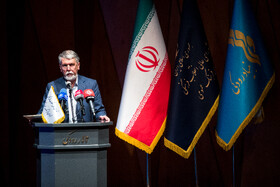 سید عباس صالحی، وزیر فرهنگ و ارشاد اسلامی در چهلمین سالگرد تاسیس شورای فرهنگ عمومی کشور