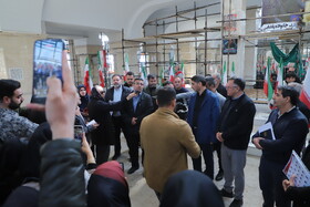 بازدید اصحاب رسانه از گلزار شهدا تبریز