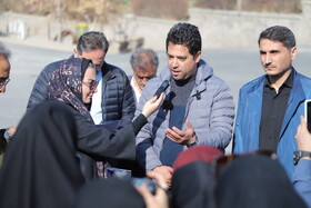 بازدید اصحاب رسانه از خیابان ورزش ائل‌گلی تبریز