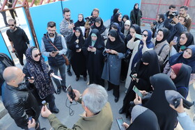 بازدید اصحاب رسانه از خیابان ورزش ائل‌گلی تبریز