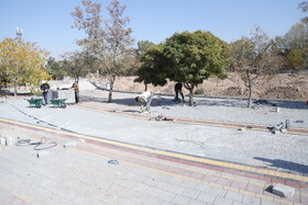 بازدید اصحاب رسانه از محل بلال فروشان لونا پارک