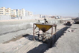 بازدید اصحاب رسانه از قرارگاه مسکن ۱۹۲ واحدی در تبریز