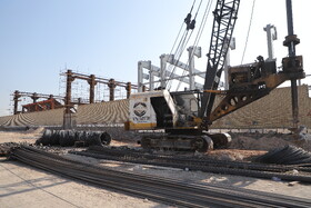 بازدید اصحاب رسانه از قرارگاه مسکن ۱۹۲ واحدی در تبریز