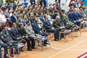 مراسم اختتامیه نخستین دوره مسابقات وزنه‌برداری ارتش‌های جهان - بابلسر