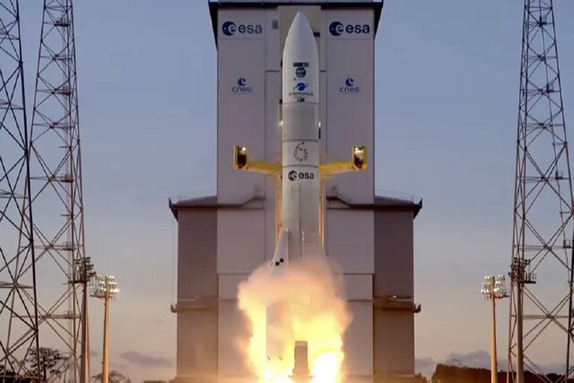 موشک «آریان ۶» یک ماهواره رصد زمین را پرتاب کرد