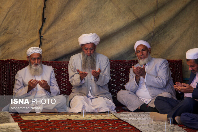 سوگواری در زادگاه صابر کاظمی+ عکس