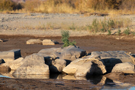 پاییز خشک در طولانی ترین رودخانه شمال غرب