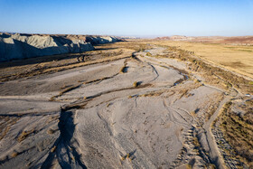 پاییز خشک در طولانی ترین رودخانه شمال غرب
