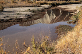 پاییز خشک در طولانی ترین رودخانه شمال غرب