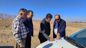 بررسی آخرین وضعیت سایت ۱۲۷ هکتاری نهضت ملی مسکن در ماهان