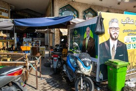 بغداد پایتخت عراق زیر سایه تبلیغات انتخاباتی