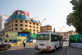 بغداد پایتخت عراق زیر سایه تبلیغات انتخاباتی