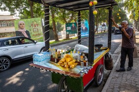 بغداد پایتخت عراق زیر سایه تبلیغات انتخاباتی