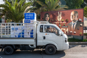 بغداد پایتخت عراق زیر سایه تبلیغات انتخاباتی