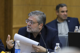 محمدرضا قلندر شریف، شهردار مشهد در یکصد و سی و هشتمین جلسه شورای گفت و گوی دولت و بخش خصوصی استان خراسان رضوی