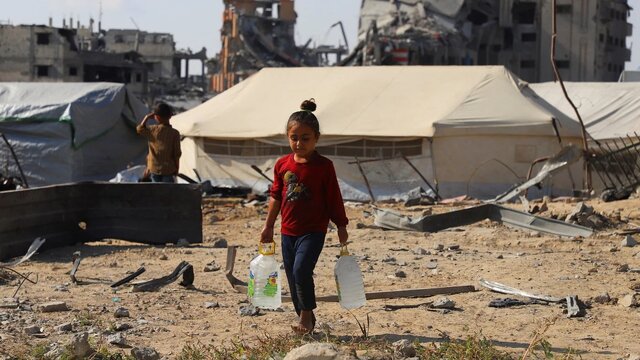 نوار غزه تشنه است