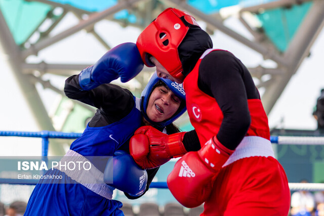 عکس تزئینی است اولین مدال خوزستان در بوکس زنان ایران