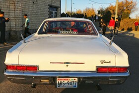 برگزاری همایش خودروهای کلاسیک در همدان؛ جلوه‌ای از تاریخ خودروسازی در قلب ایران