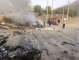 تصادف زنجیره‌ای در مسیر نورآباد- رستم ۱۱ مصدوم برجای گذاشت