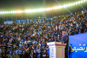 بزرگترین گردهمایی انتخاباتی احزاب شیعی در بغداد