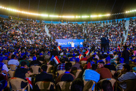 بزرگترین گردهمایی انتخاباتی احزاب شیعی در بغداد