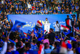 بزرگترین گردهمایی انتخاباتی احزاب شیعی در بغداد